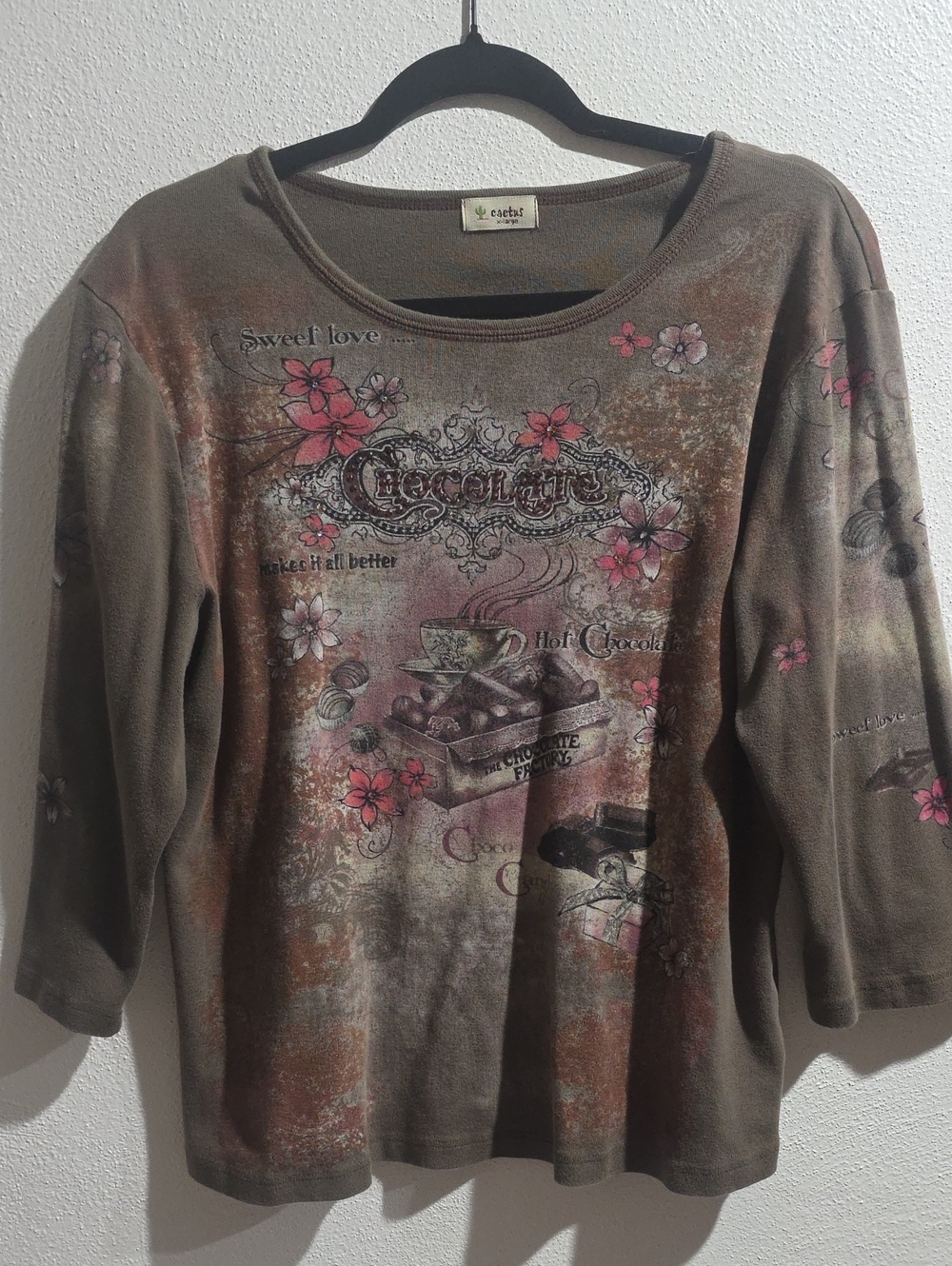 Cactus Y2K Chocholate  T-Shirt